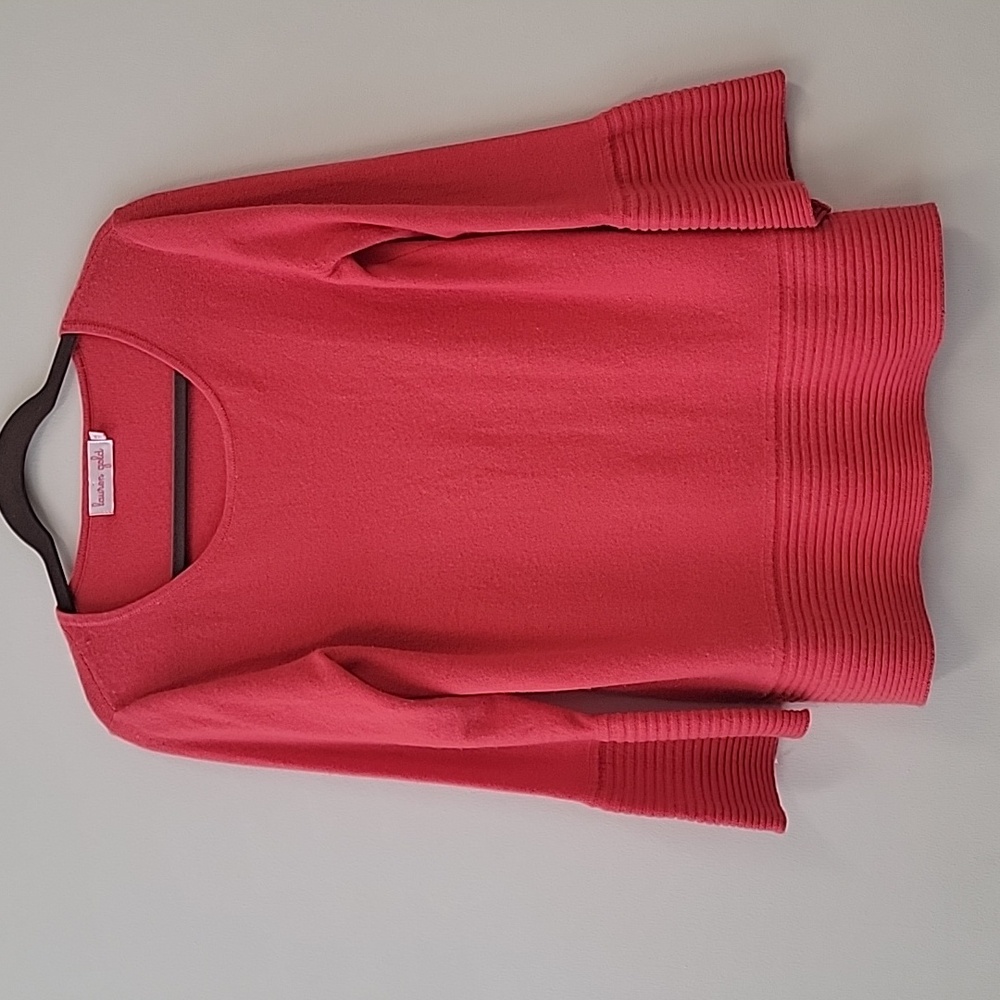 Cashmere Coral Sweater